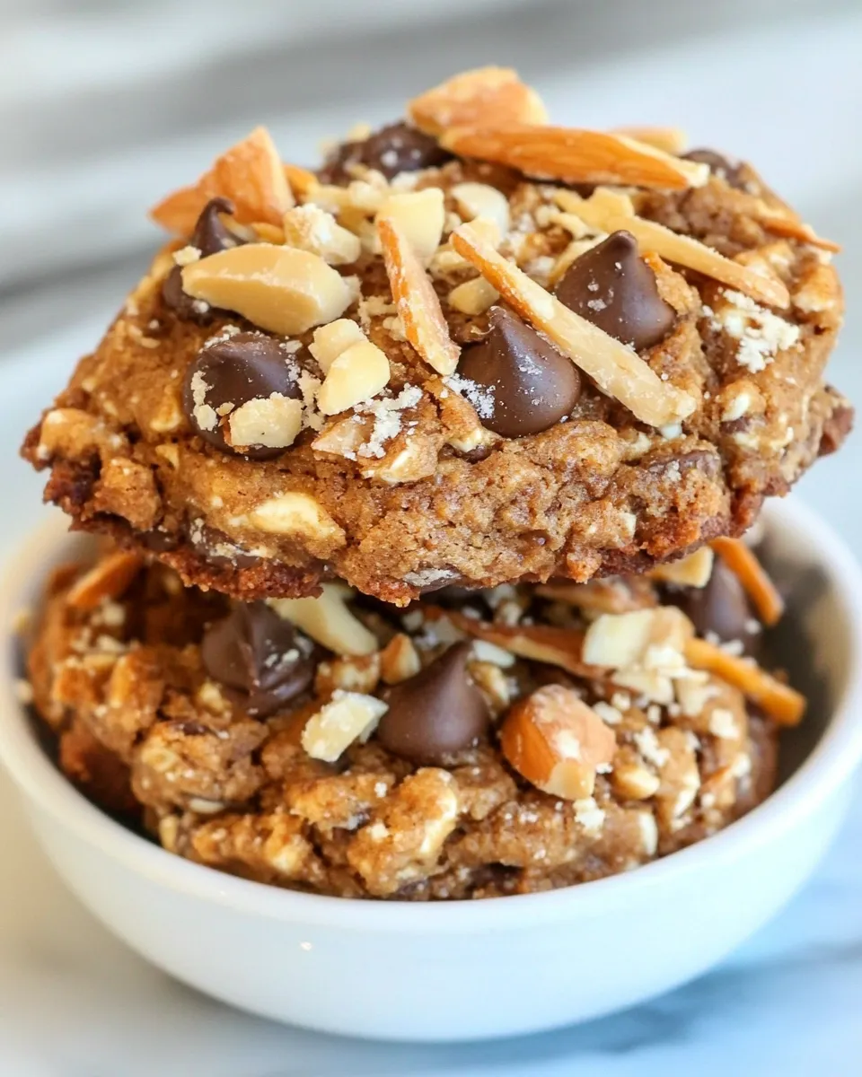 Delicious High Energy Peanut Butter Breakfast Cookies image