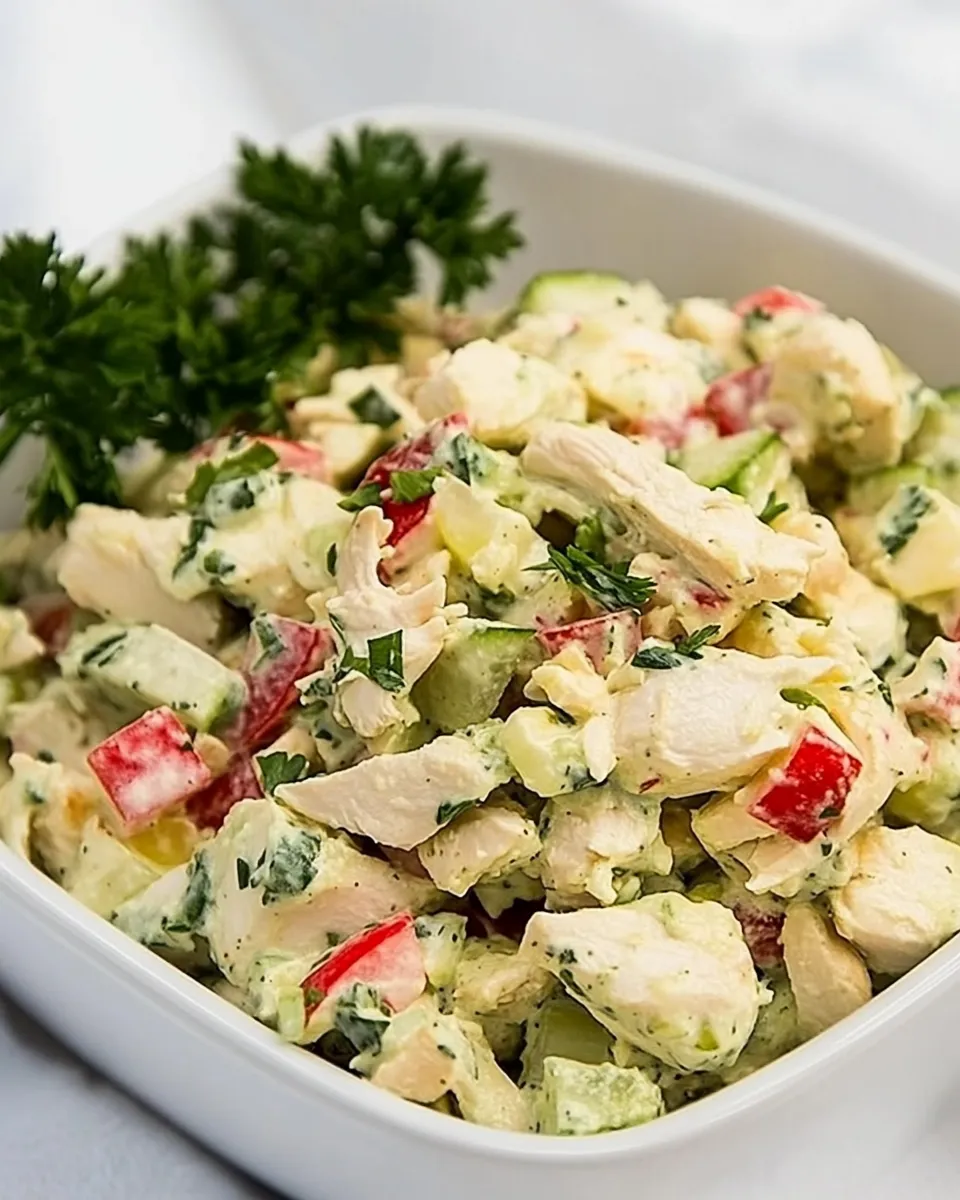 Homemade Holiday Chicken Salad photo