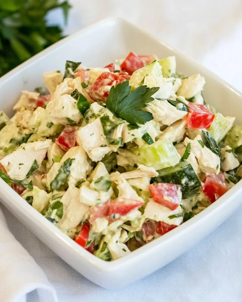 Classic Holiday Chicken Salad image