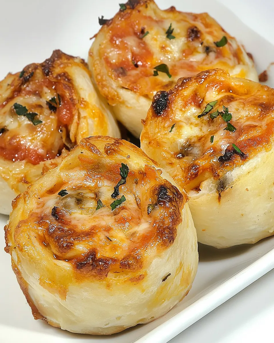 Delicious Homemade Air Fryer Pizza Rolls Recipe image