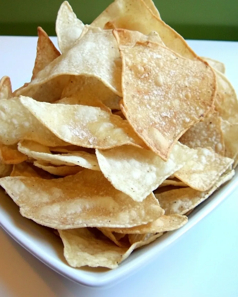 Easy Homemade Baked Tortilla Chips photo