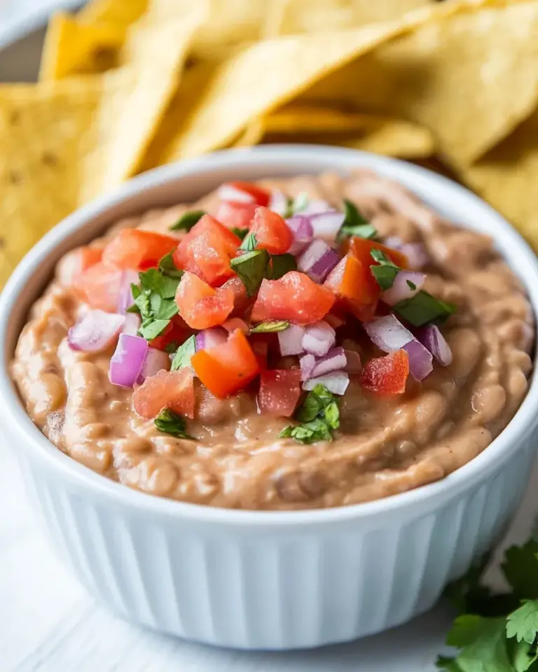 Easy Homemade Bean Dip photo