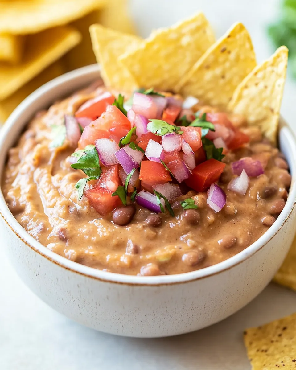 Delicious Homemade Bean Dip image