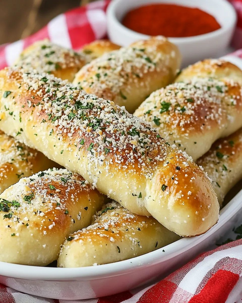 Classic Homemade Breadsticks image