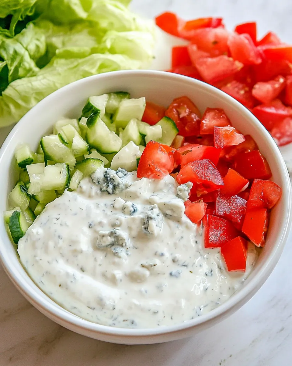 Delicious Homemade Chart House Blue Cheese Dressing photo