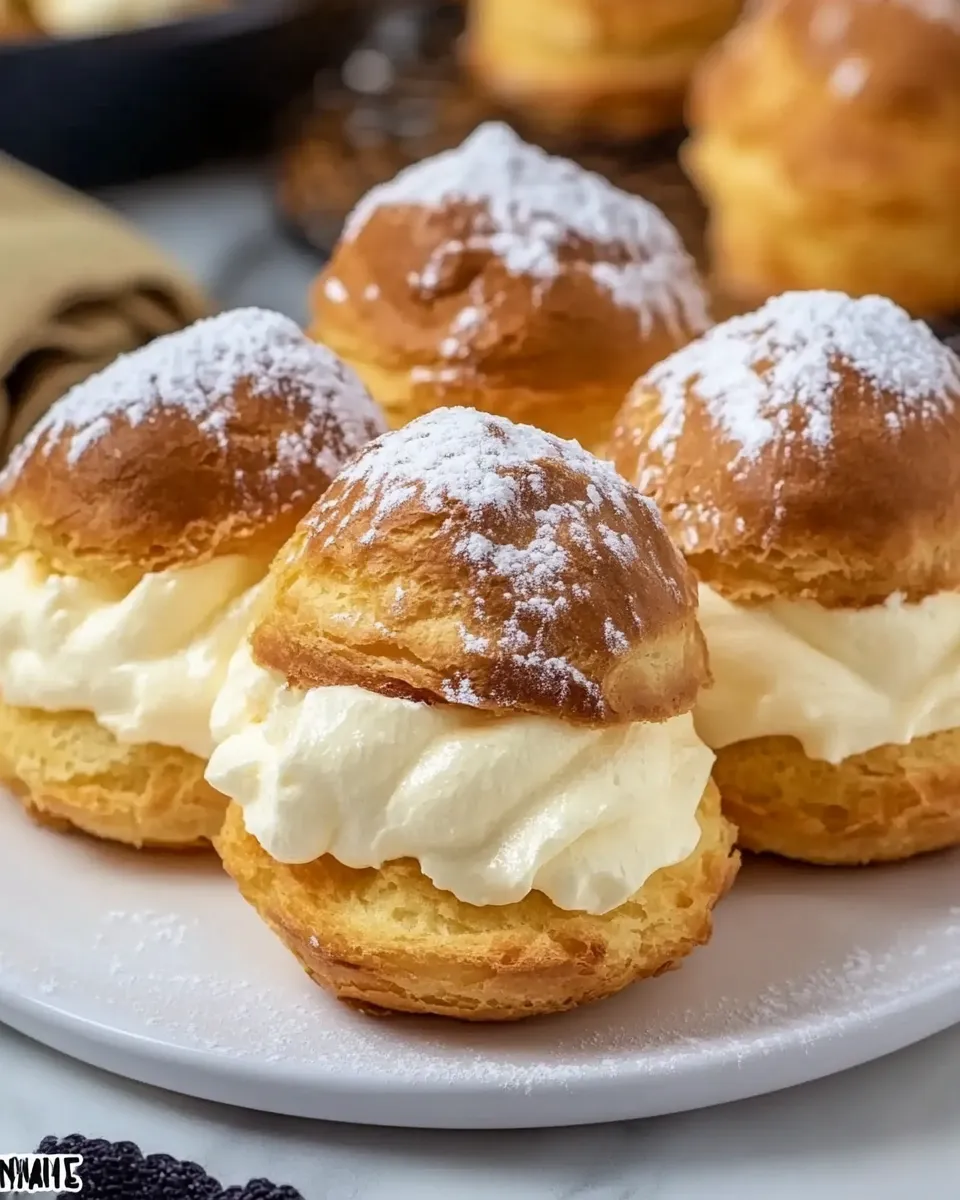 Easy Homemade Cream Puffs photo