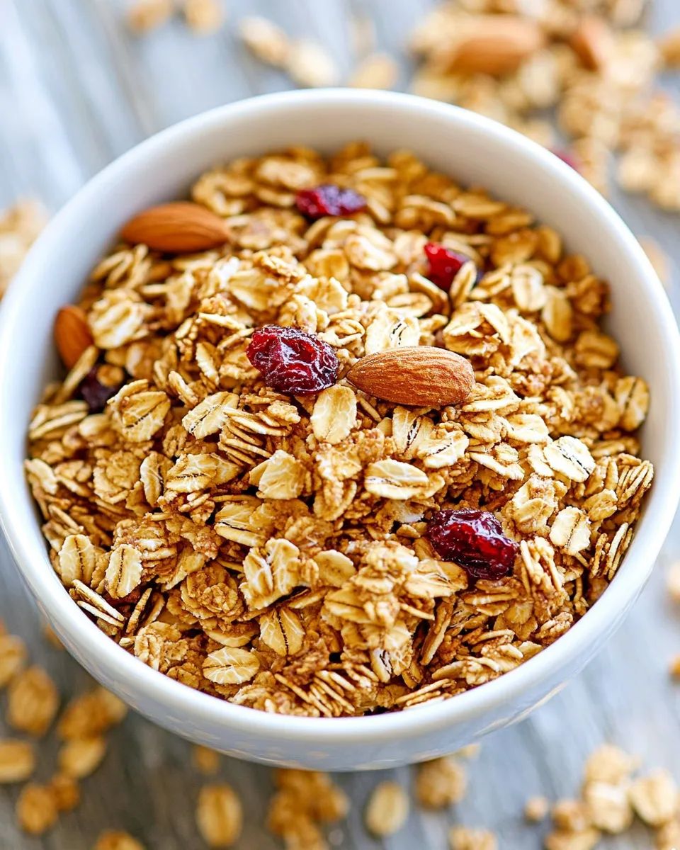 Delicious Homemade Granola Recipe image