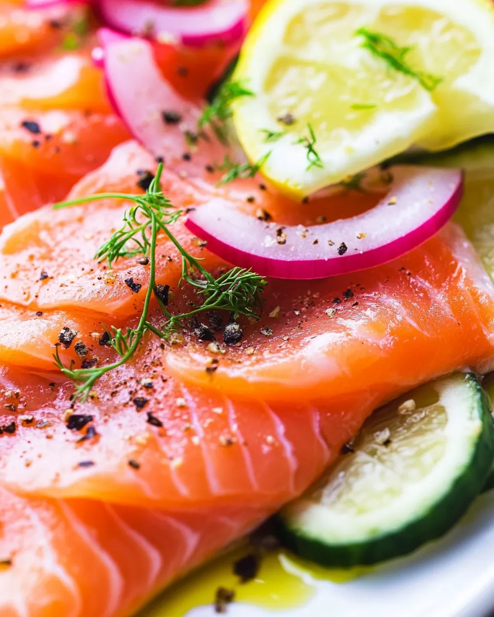 Delicious Homemade Lox Recipe shot