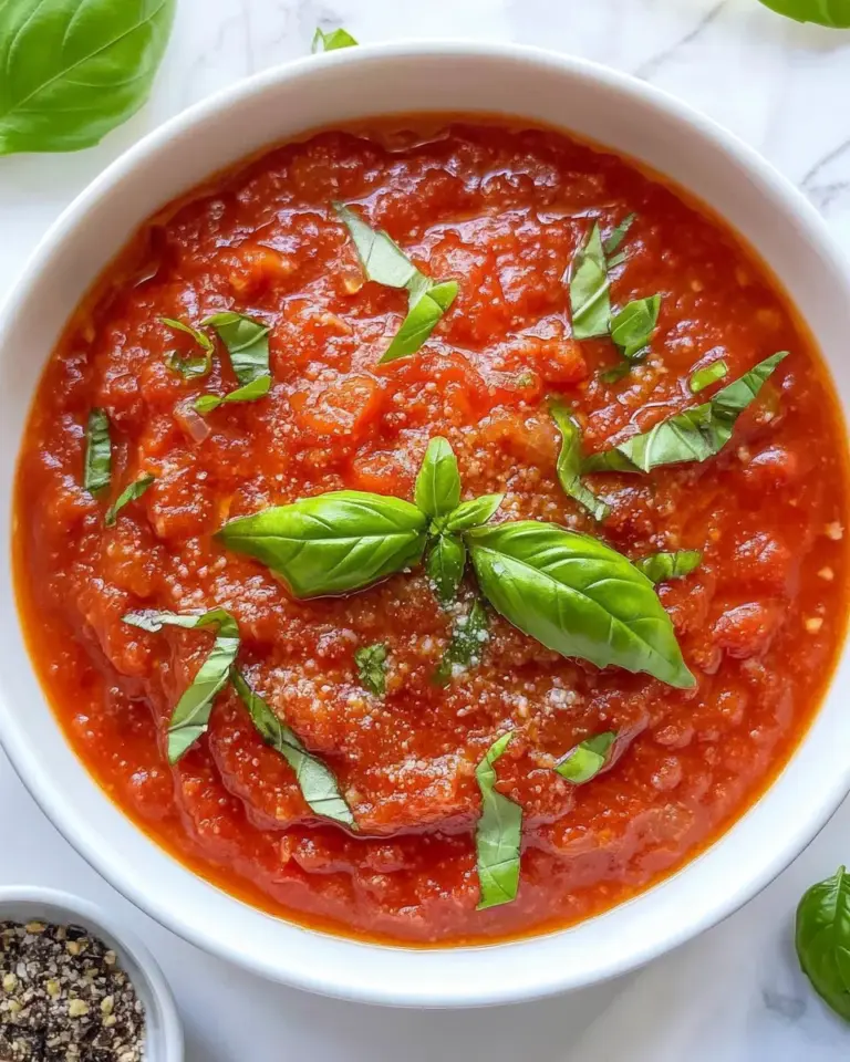 Easy Homemade Marinara Sauce photo