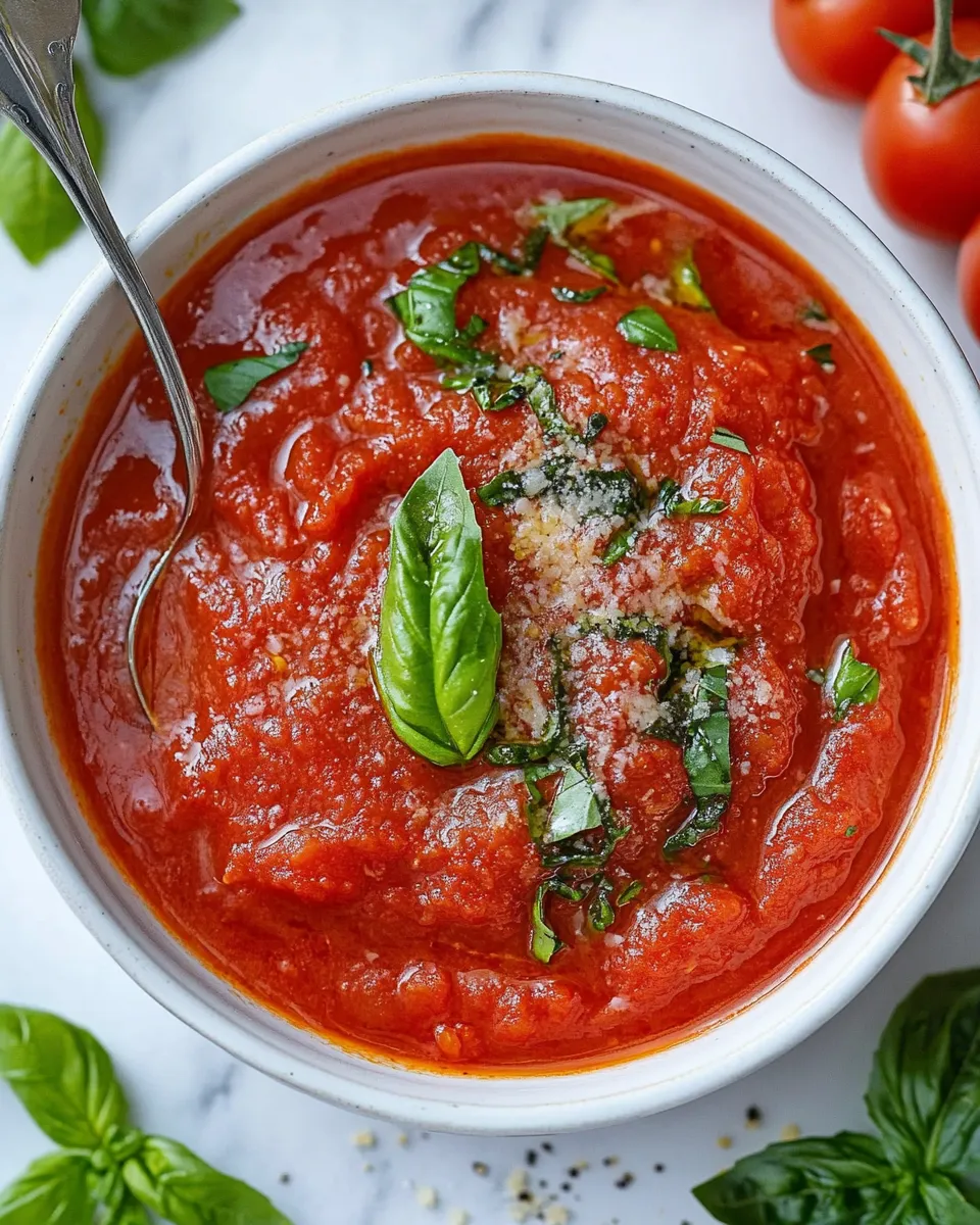 Classic Homemade Marinara Sauce image