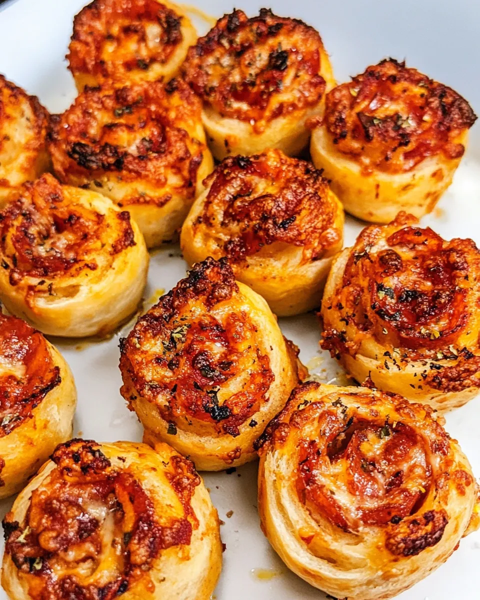 Classic Homemade Pizza Rolls recipe photo