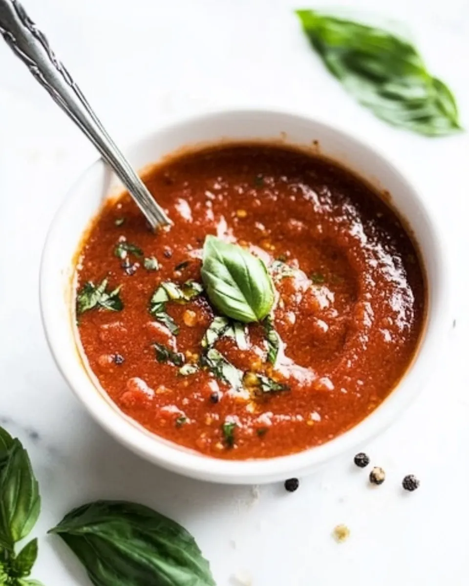 Easy Homemade Pizza Sauce Recipe image