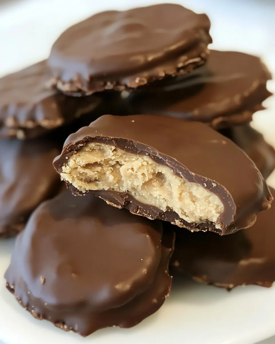 Homemade Tagalongs (Peanut Butter Patties) photo