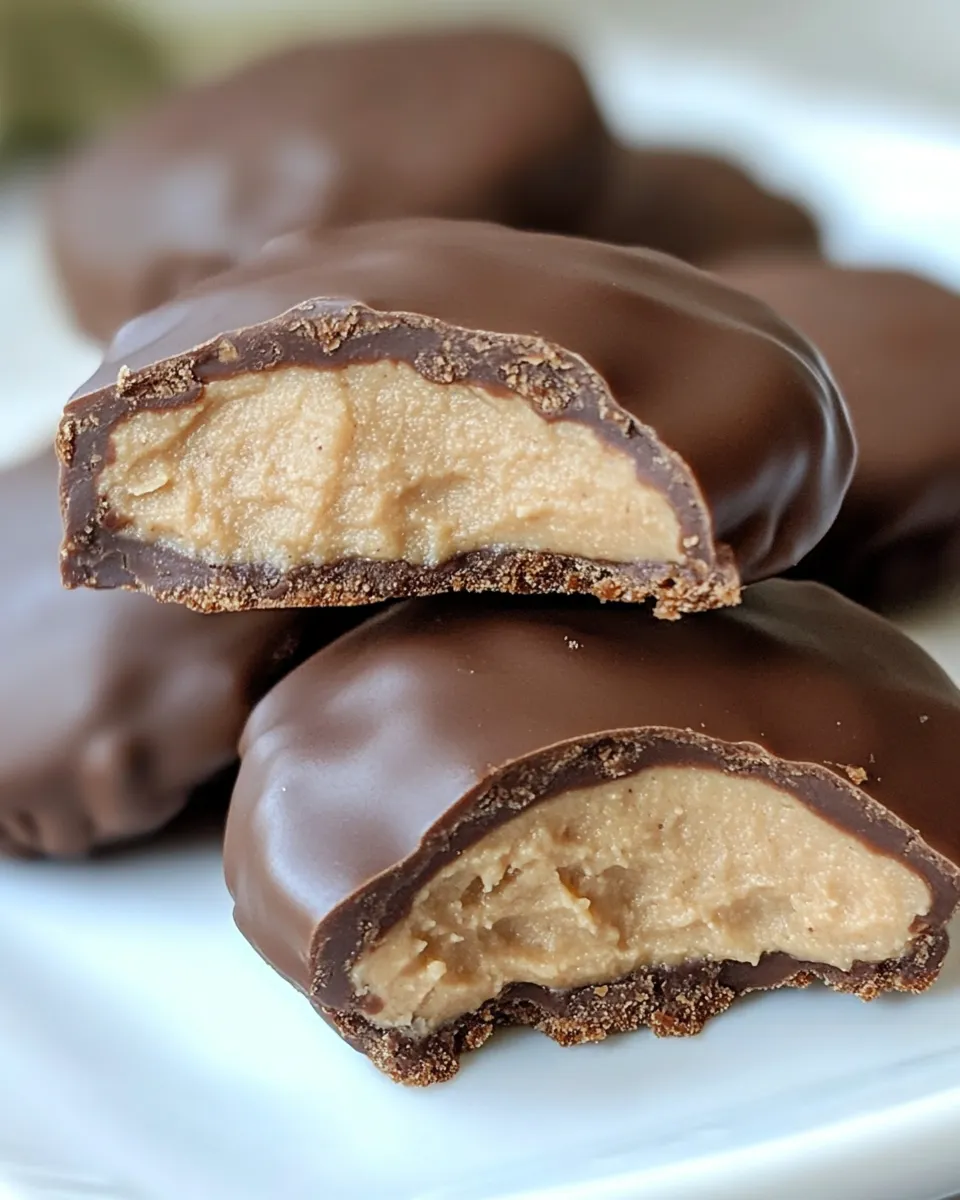 Sweet Homemade Tagalongs (Peanut Butter Patties) photo