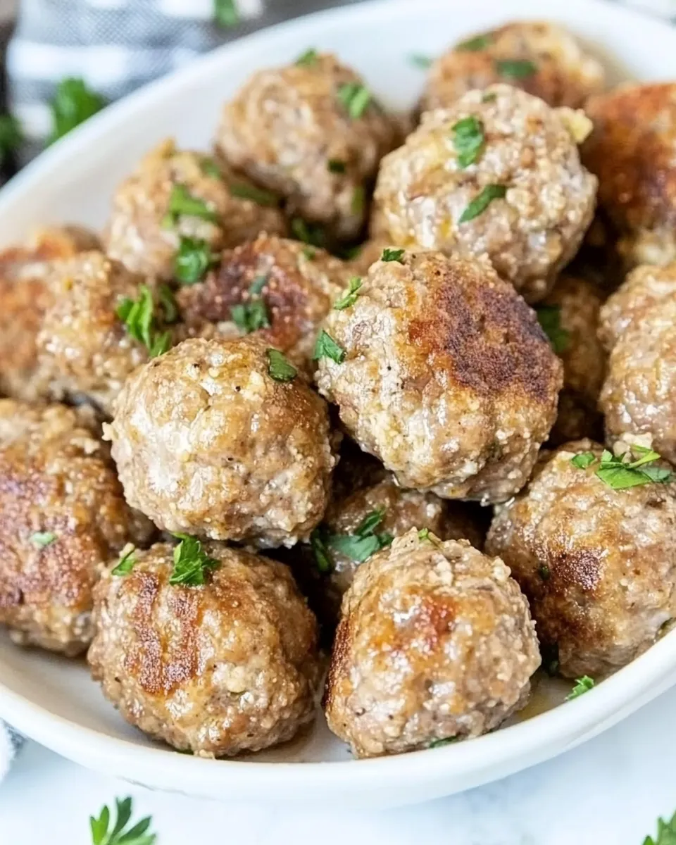 Classic Homestyle Meatballs image