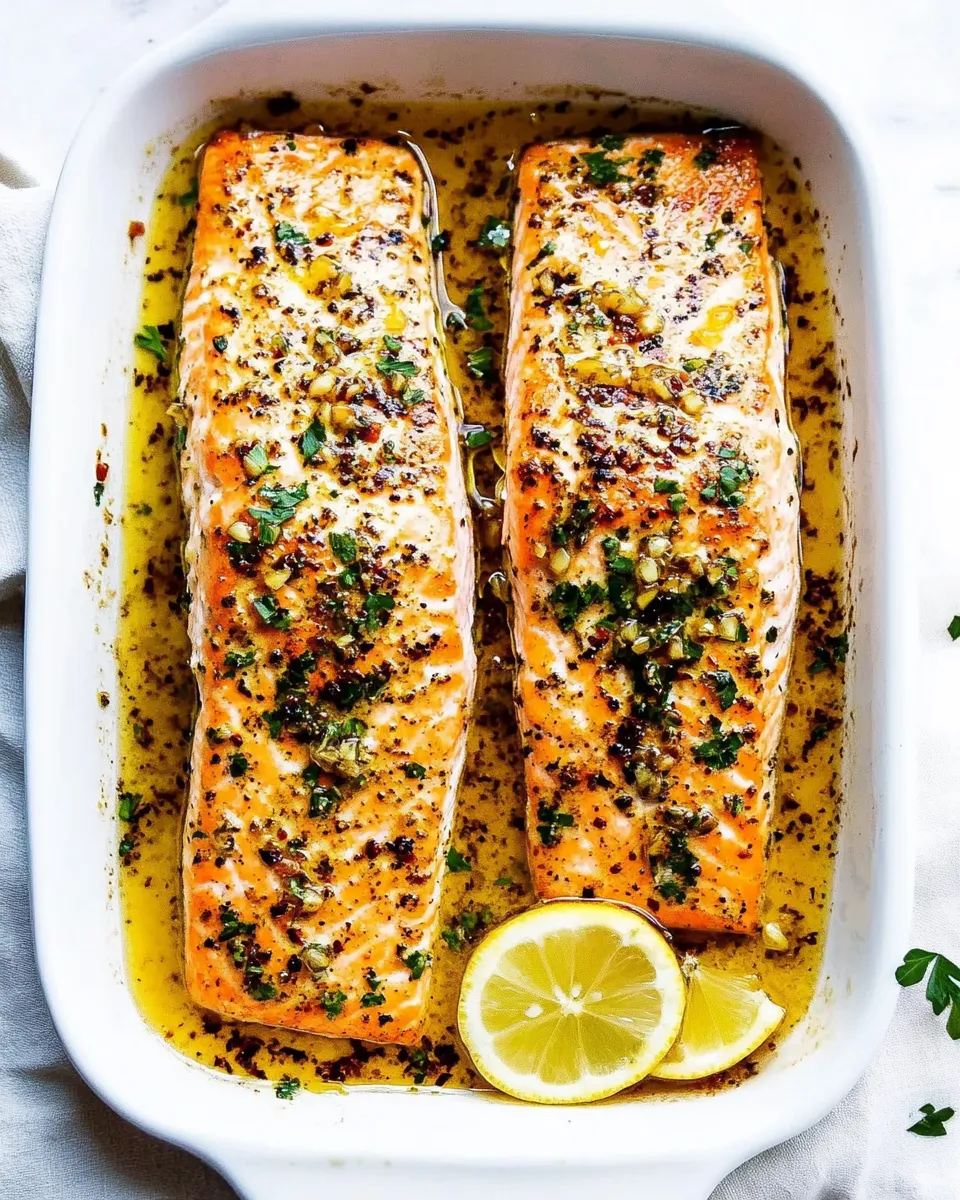 Quick Honey Garlic Dijon Broiled Salmon (15 minutes!) recipe photo