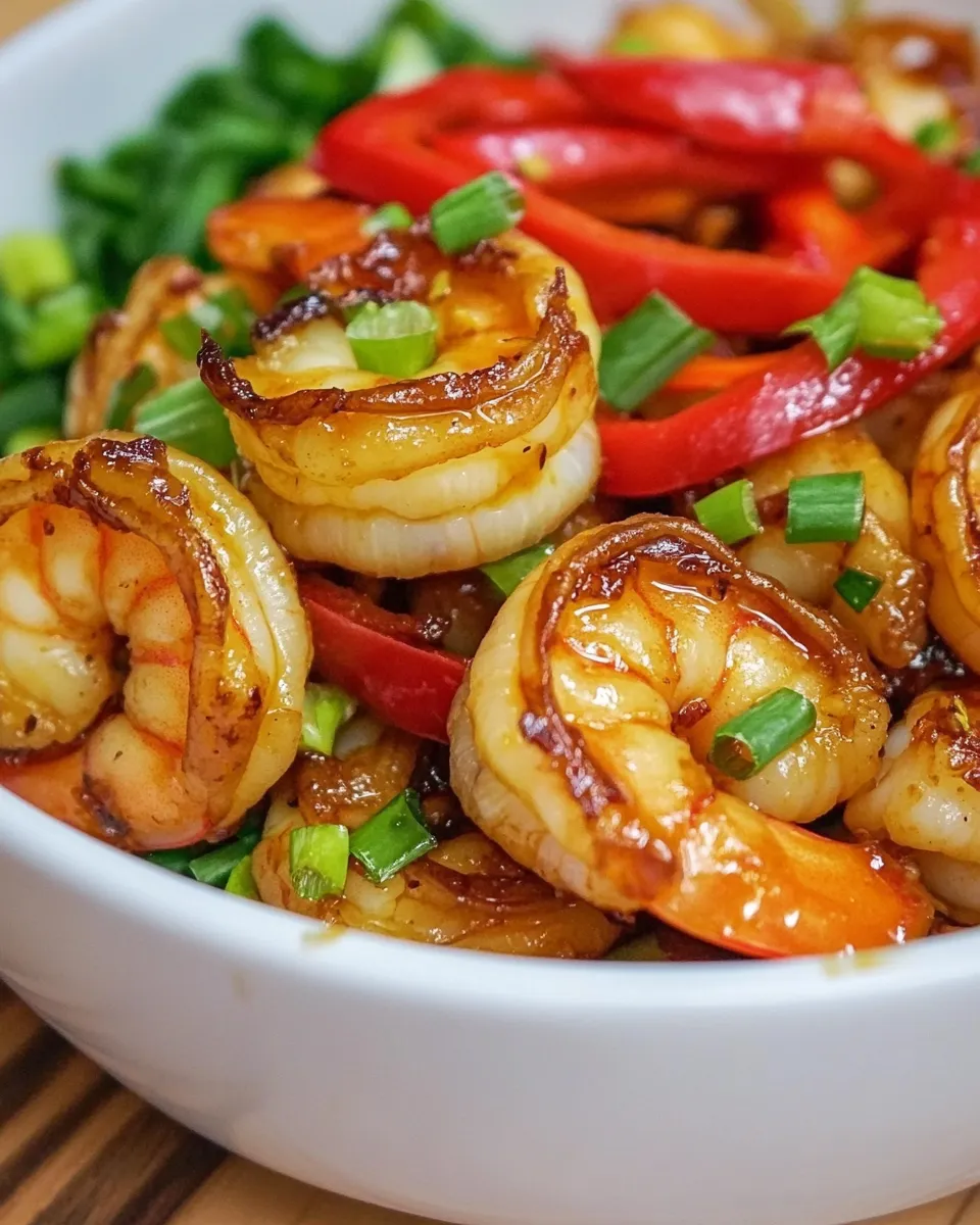 Classic Honey Garlic Shrimp Stir-Fry image