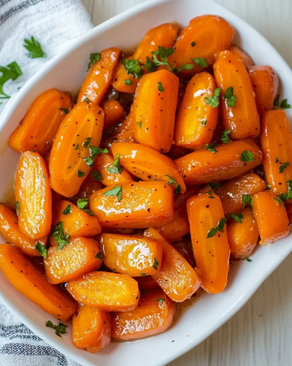 Delicious Honey Glazed Carrots Recipe image