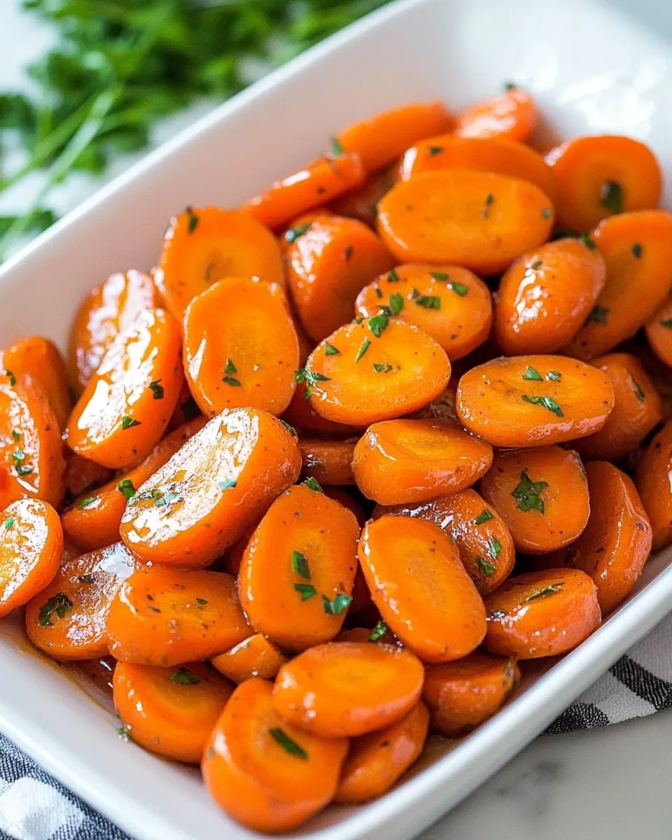 Classic Honey Glazed Carrots Recipe dish photo
