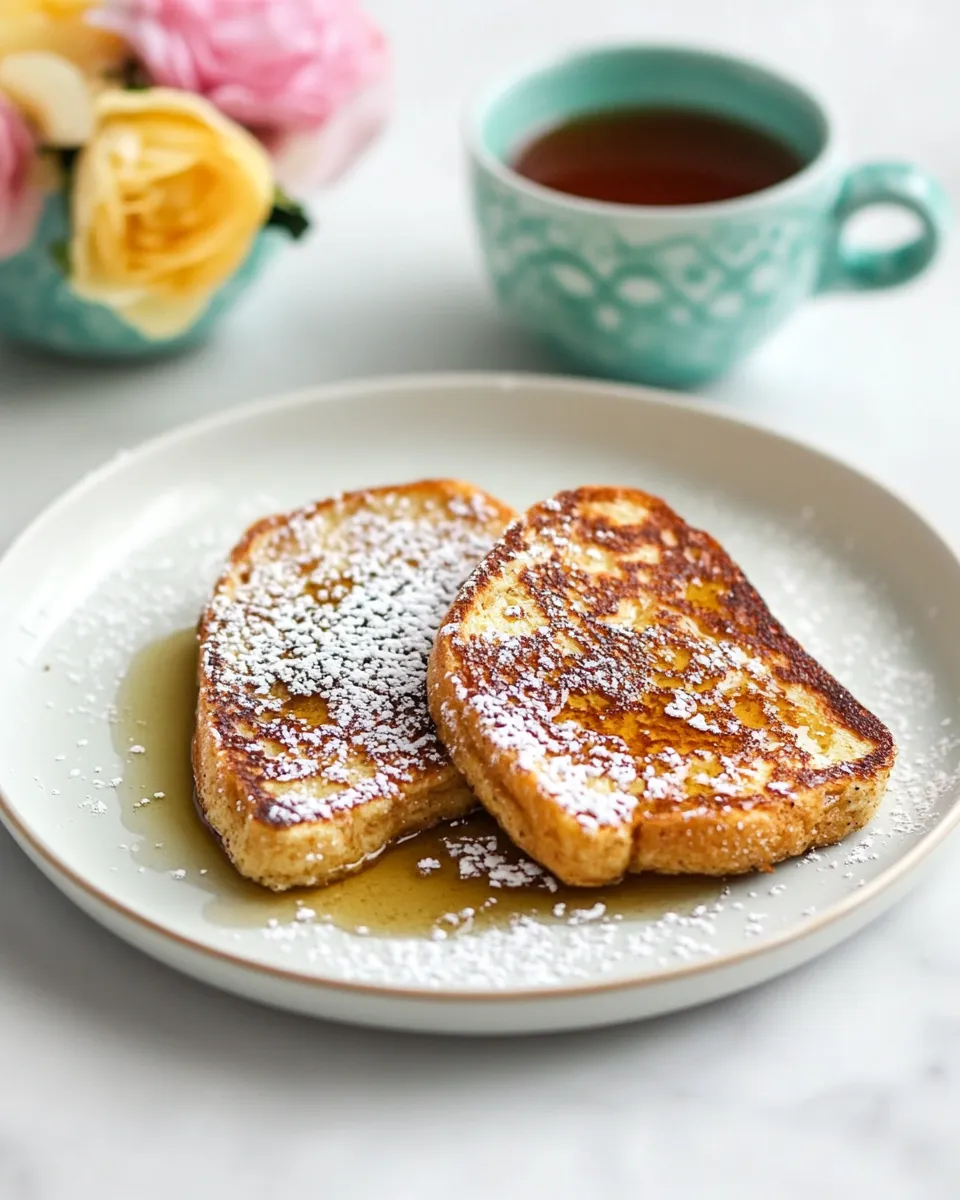Easy Horchata French Toast recipe photo