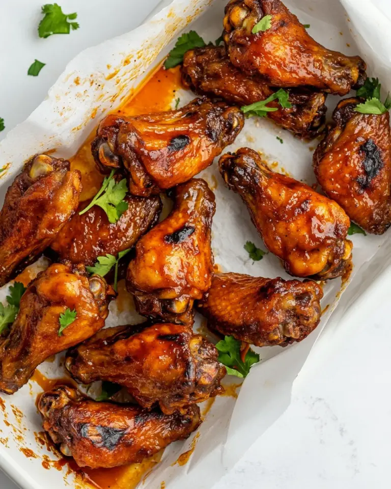 Homemade Hot & Spicy Baked Buffalo Chicken Wings photo
