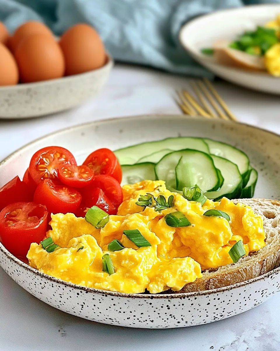 Delicious How To Make Scrambled Eggs In An Air Fryer image