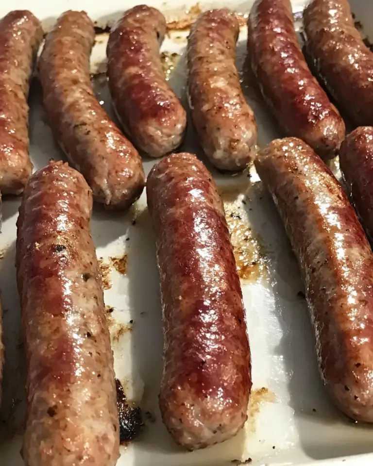 Easy How to Cook Breakfast Sausage Links in the Oven photo
