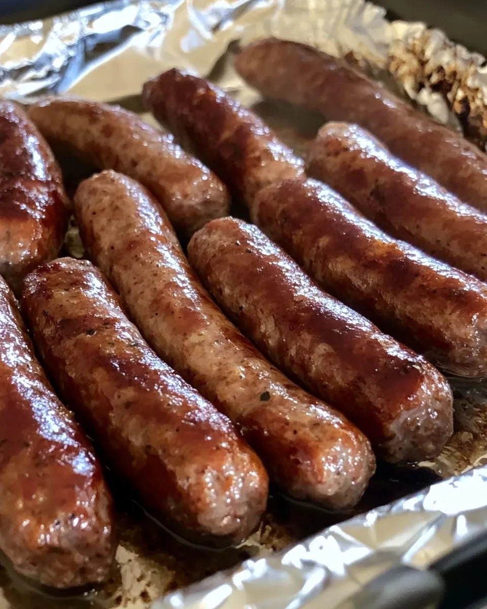 Delicious How to Cook Breakfast Sausage Links in the Oven image