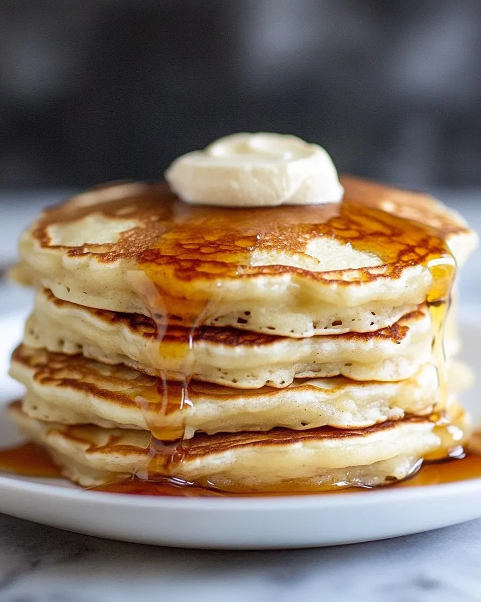 Delicious How to Make Fluffy Buttermilk Pancakes for Two dish photo