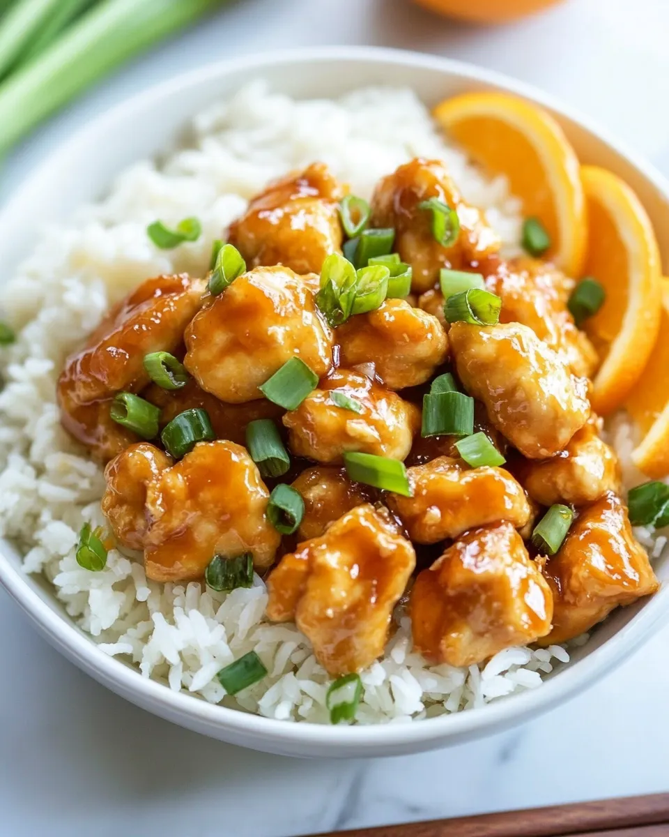 Delicious How to Make Orange Chicken image