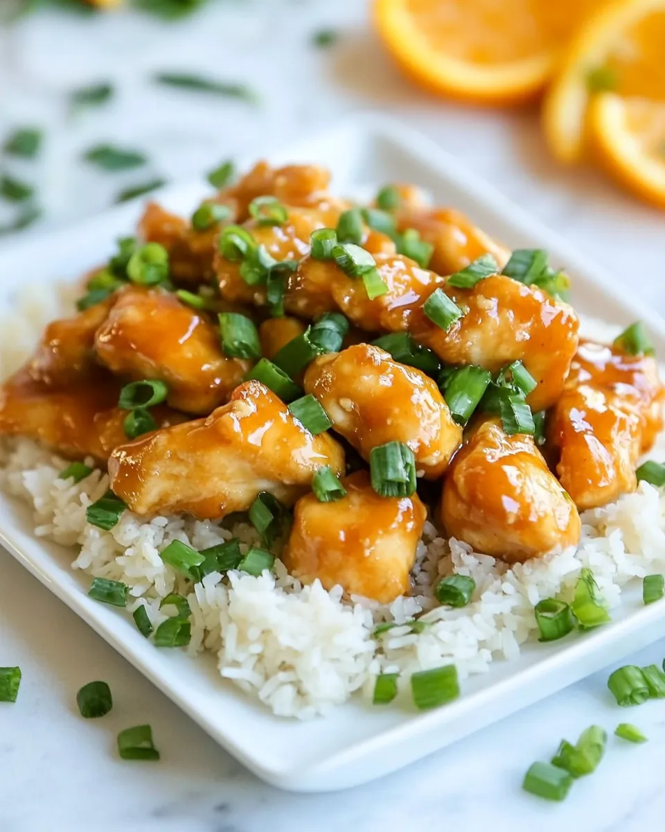 Homemade How to Make Orange Chicken recipe photo