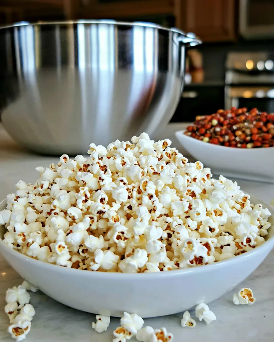 Delicious How to Make Popcorn the Old Fashioned Way shot