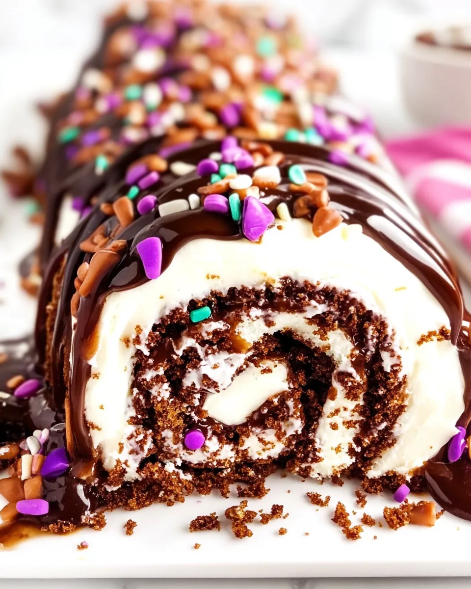 Quick How to Make a Cake Roll with Box Cake Mix recipe photo