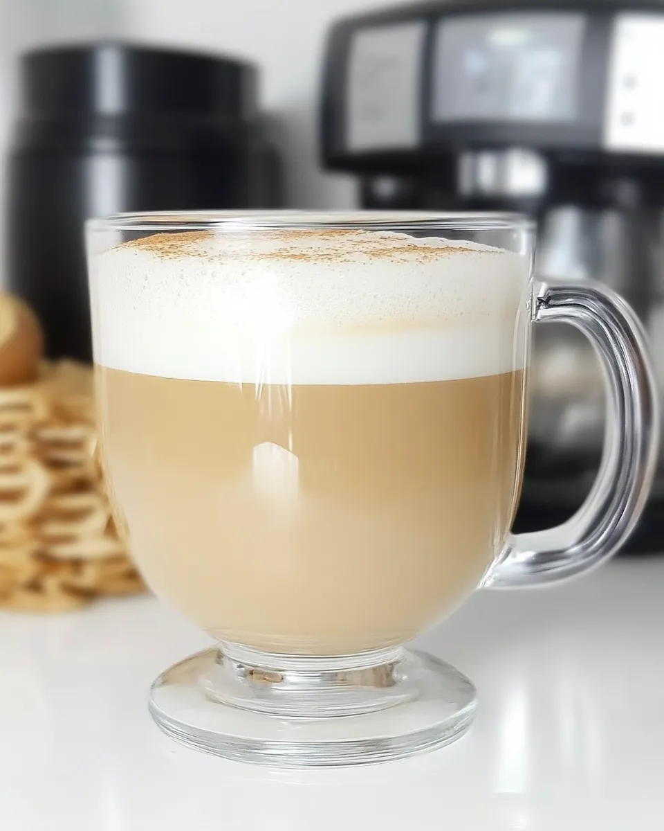 Delicious How to Make a Starbucks Flat White shot