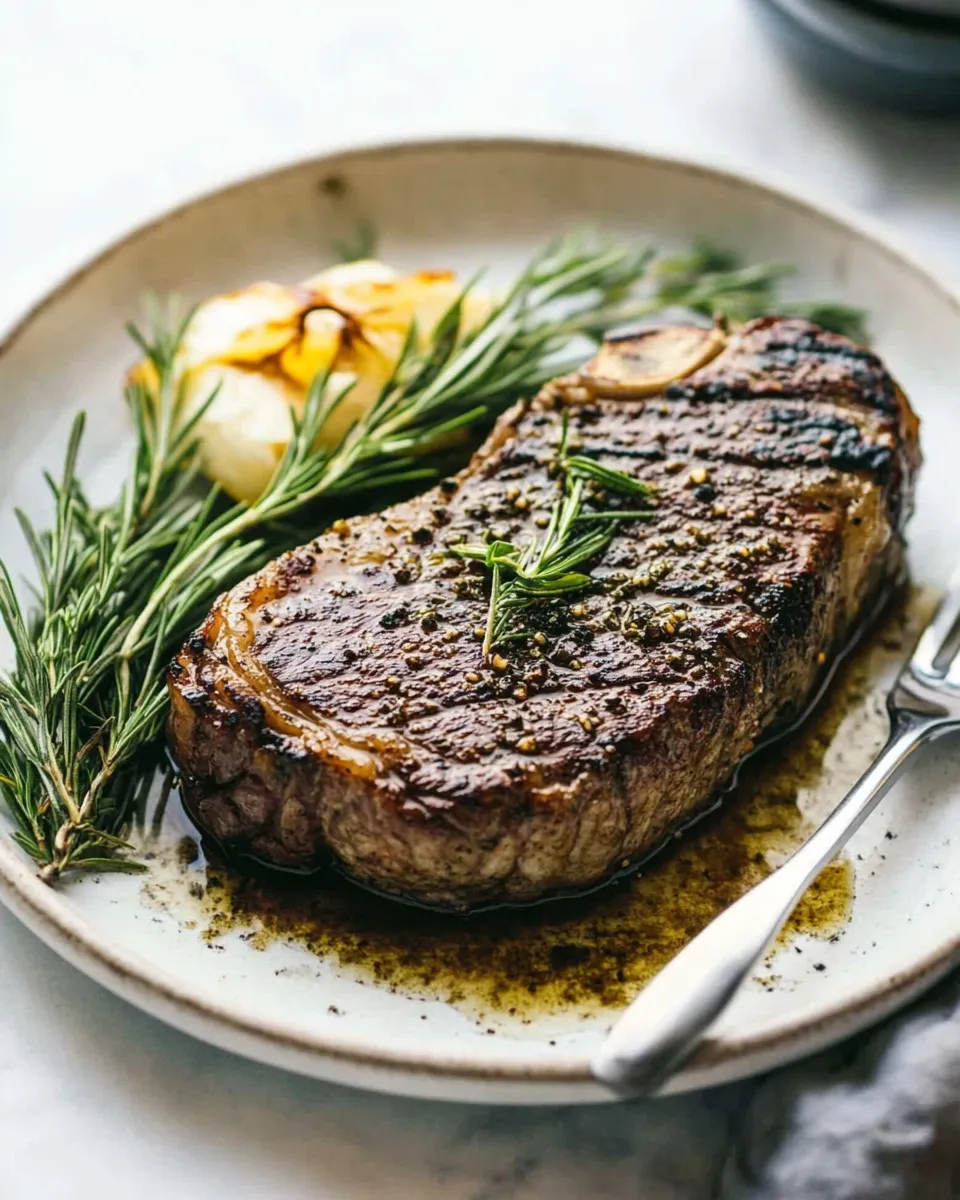 Easy How to Make the Absolute Best New York Steak recipe photo