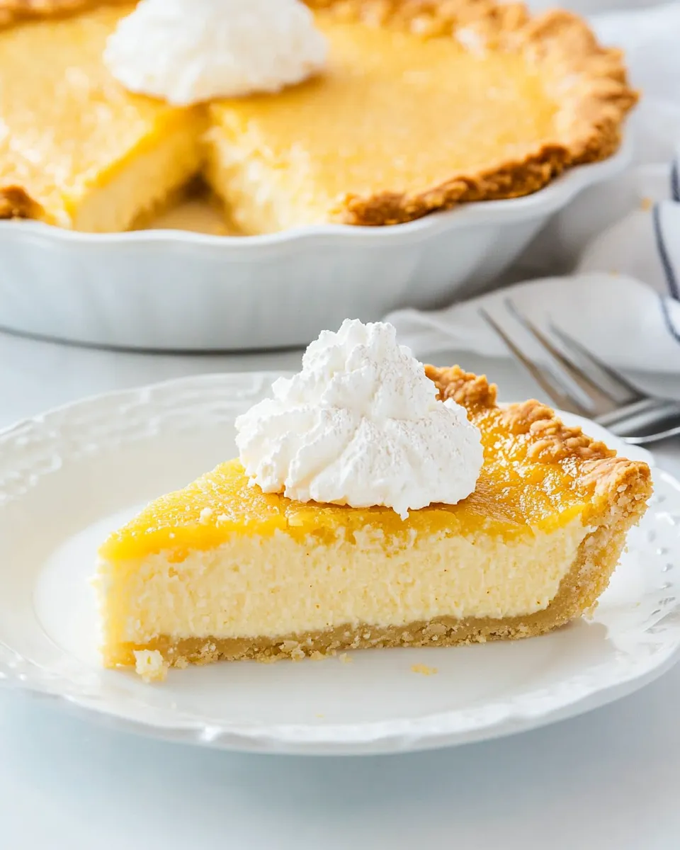 Easy Impossible Pie recipe photo