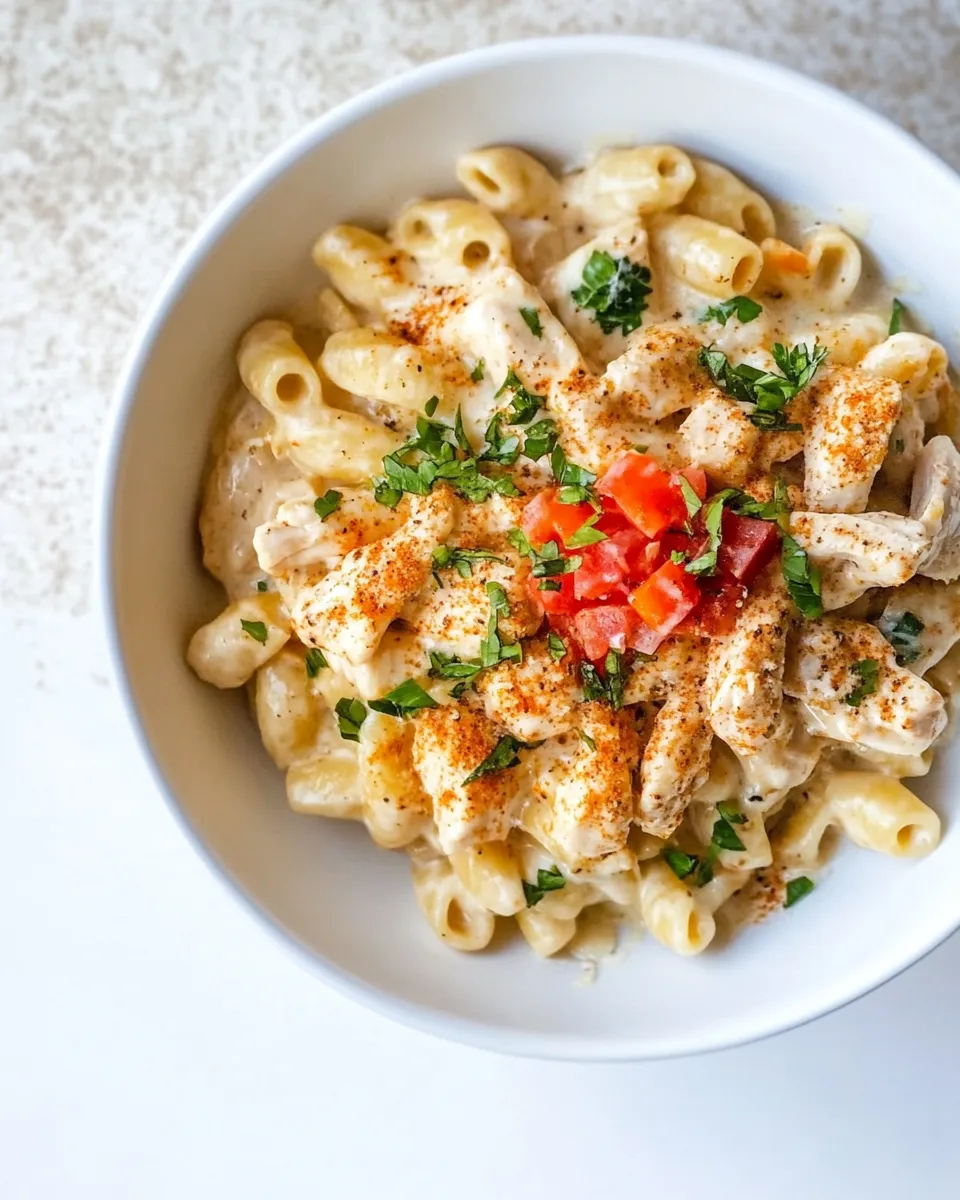 Delicious Instant Pot Cajun Chicken Alfredo shot