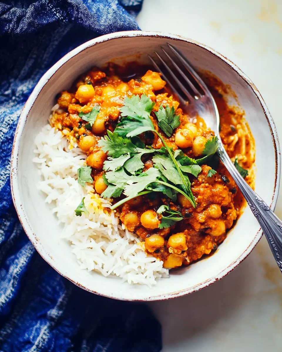 Easy Instant Pot Chana Masala recipe photo