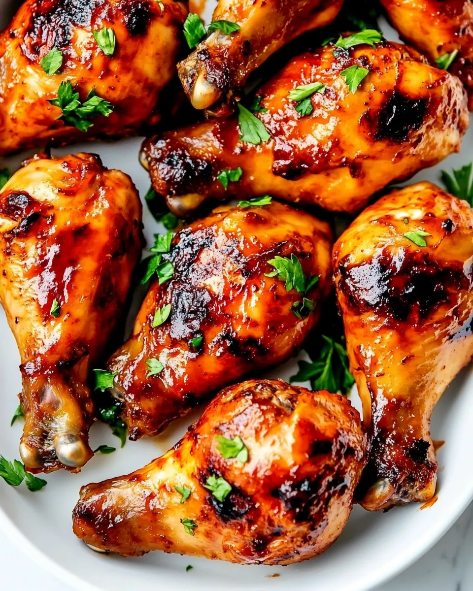 Tasty Instant Pot Chicken Drumsticks food shot