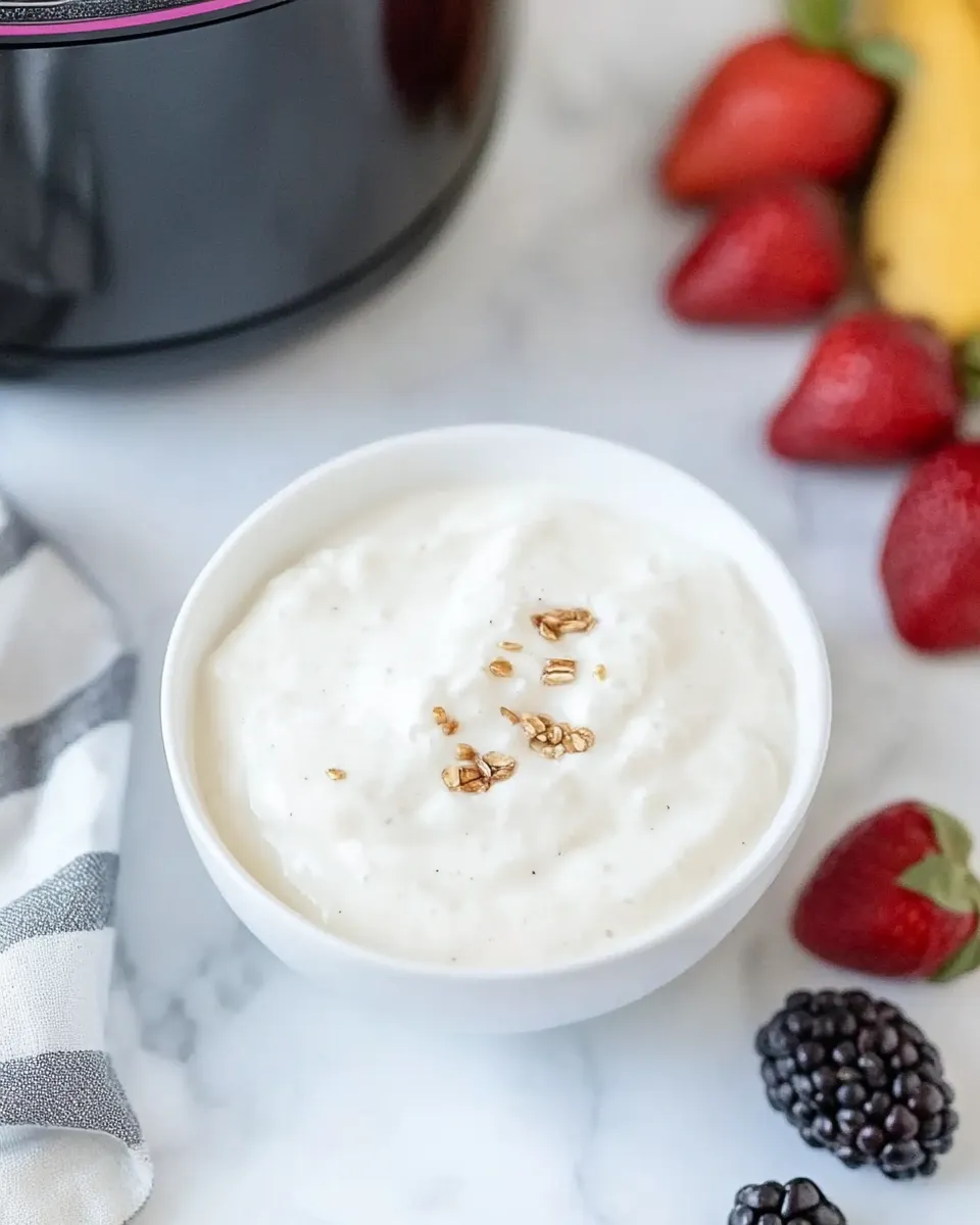 Easy Instant Pot Cold Start Yogurt image