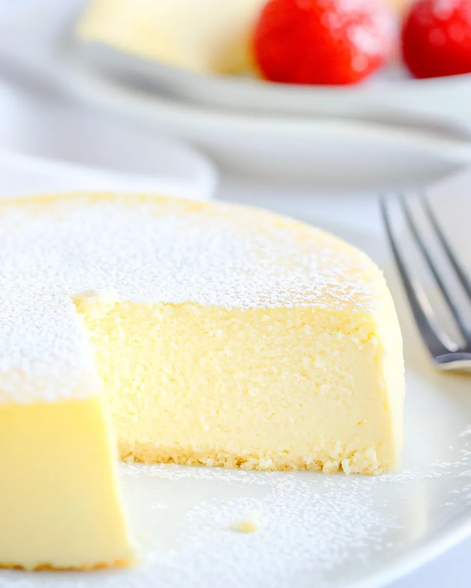 Easy Instant Pot Japanese Cheesecake photo