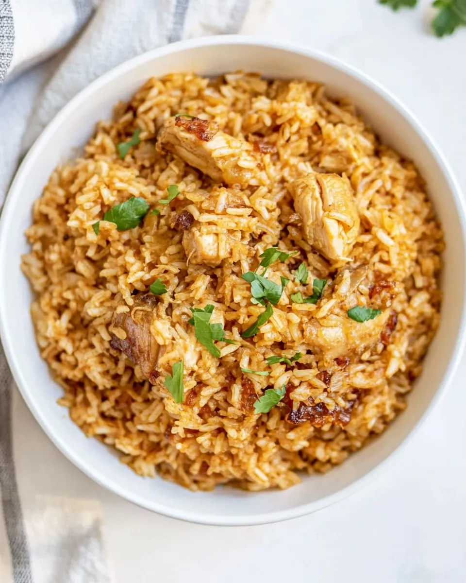Easy Instant Pot Spanish Rice with Chicken photo