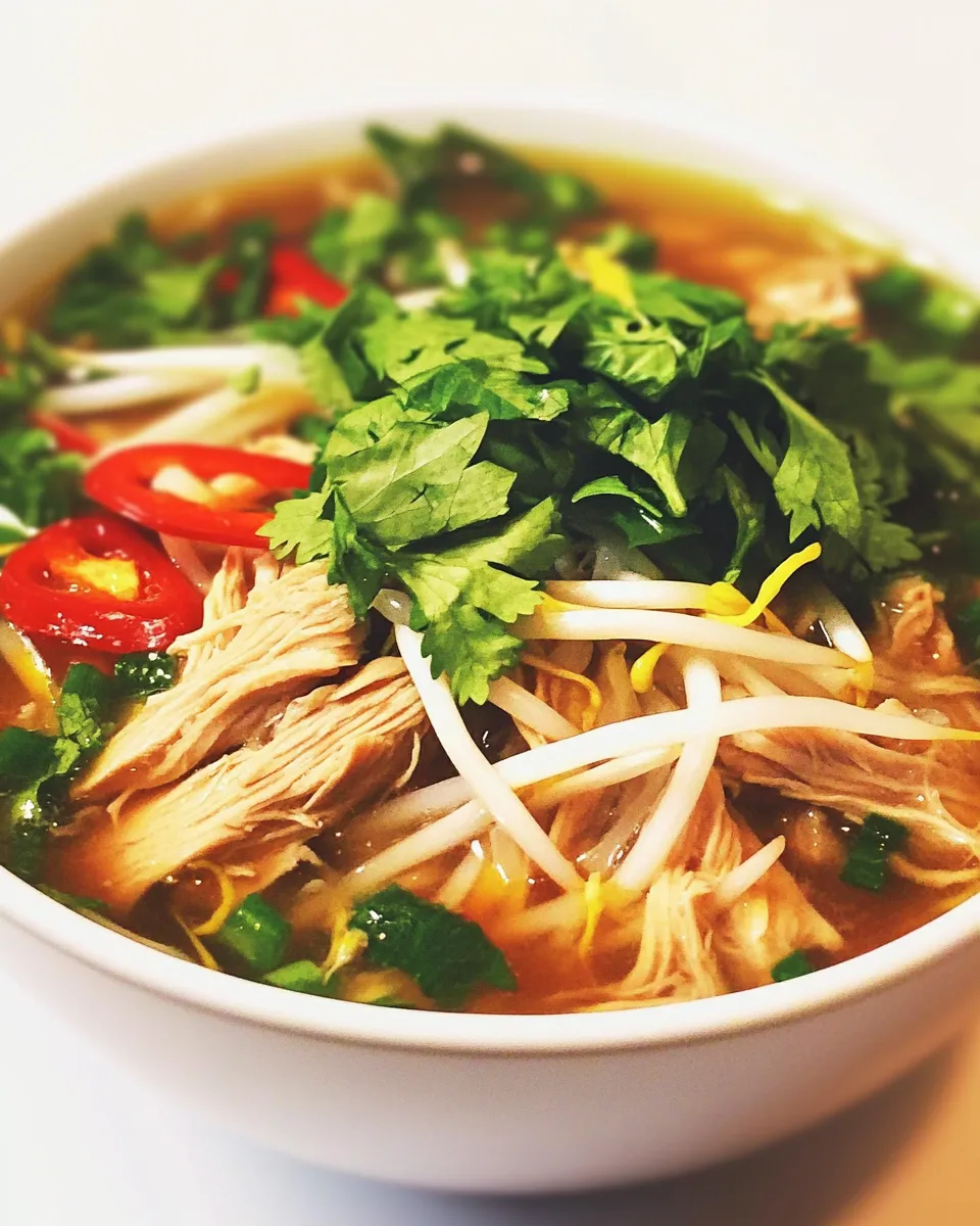 Easy Instant Pot Vietnamese Chicken Pho photo