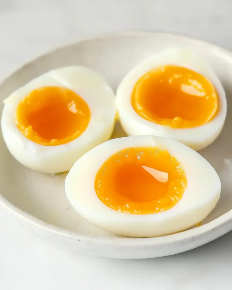 Homemade Jammy Eggs recipe photo