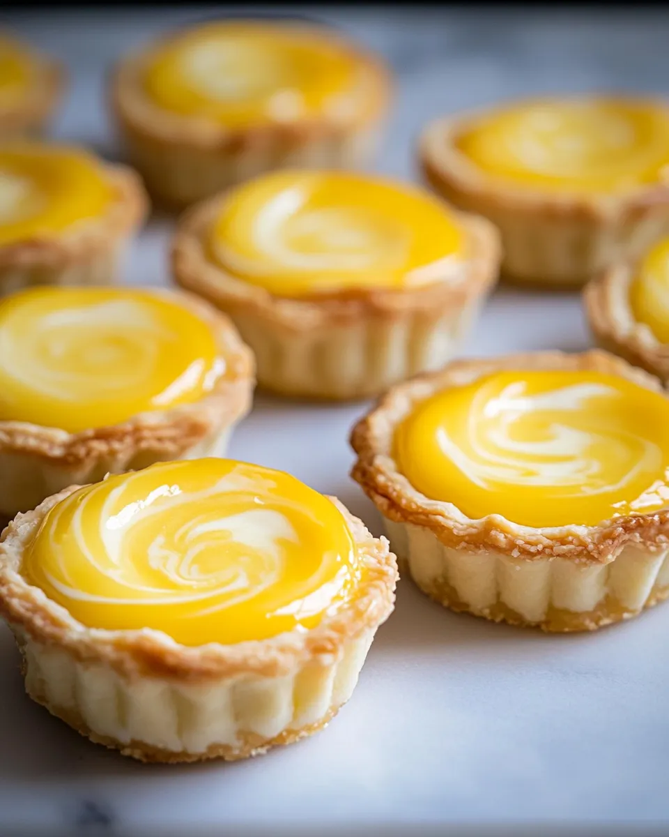 Homemade Japanese Cheese Tarts photo