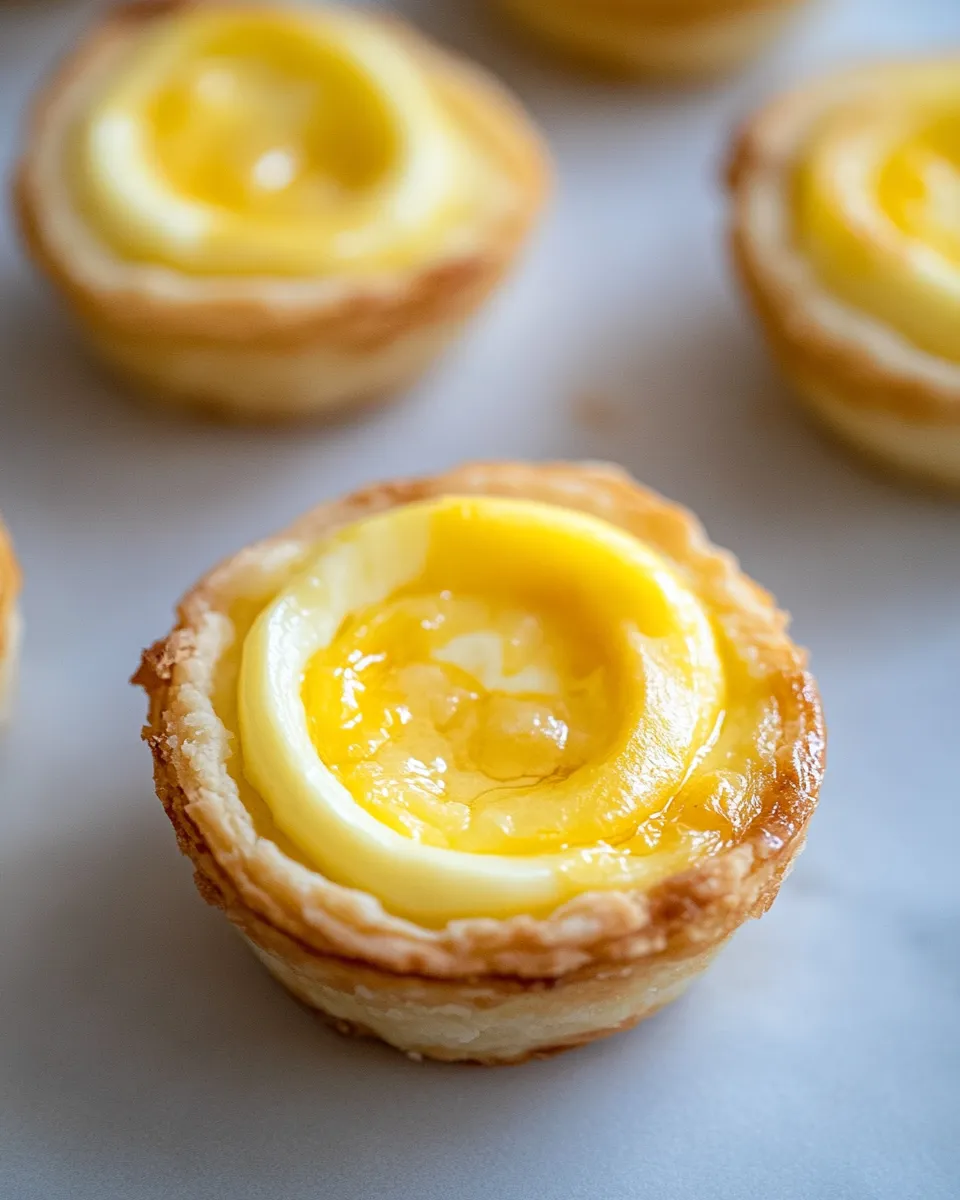 Classic Japanese Cheese Tarts image