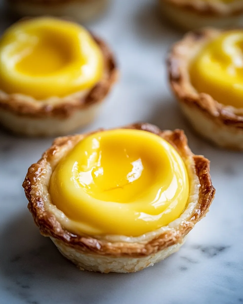 Easy Japanese Cheese Tarts recipe photo