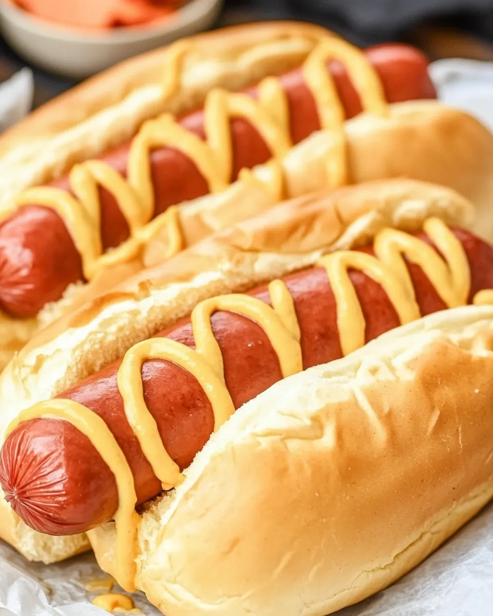 Delicious Keto Hot Dog Buns image