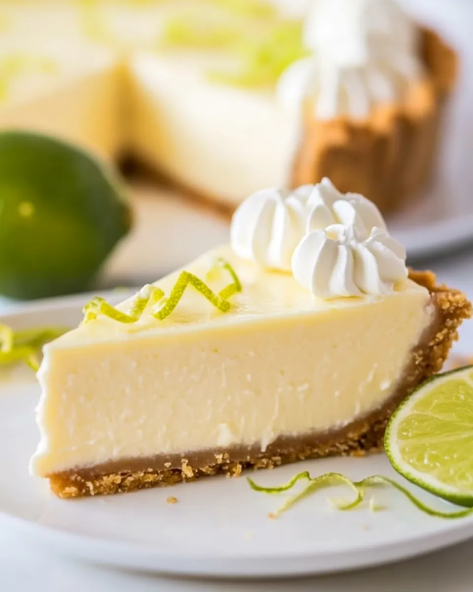Delicious Keto Key Lime Pie Recipe image