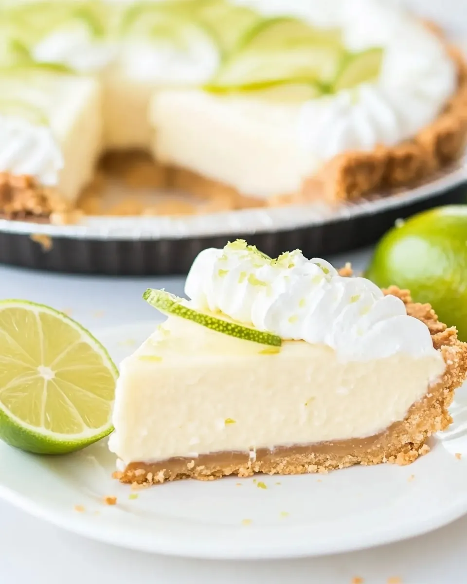 Fresh Keto Key Lime Pie Recipe dish photo